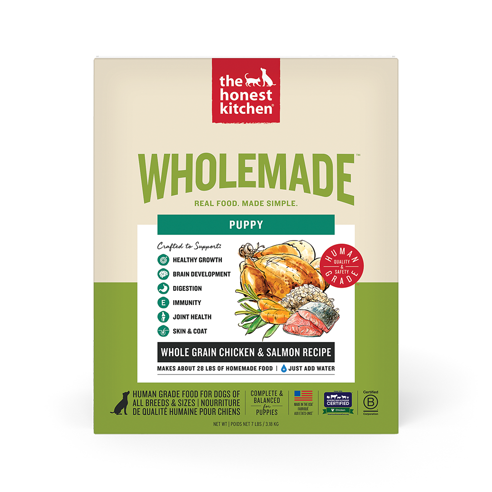 The Honest Kitchen - Dog - Wholemade Dehydrated Whole Grain Puppy Chicken & Salmon