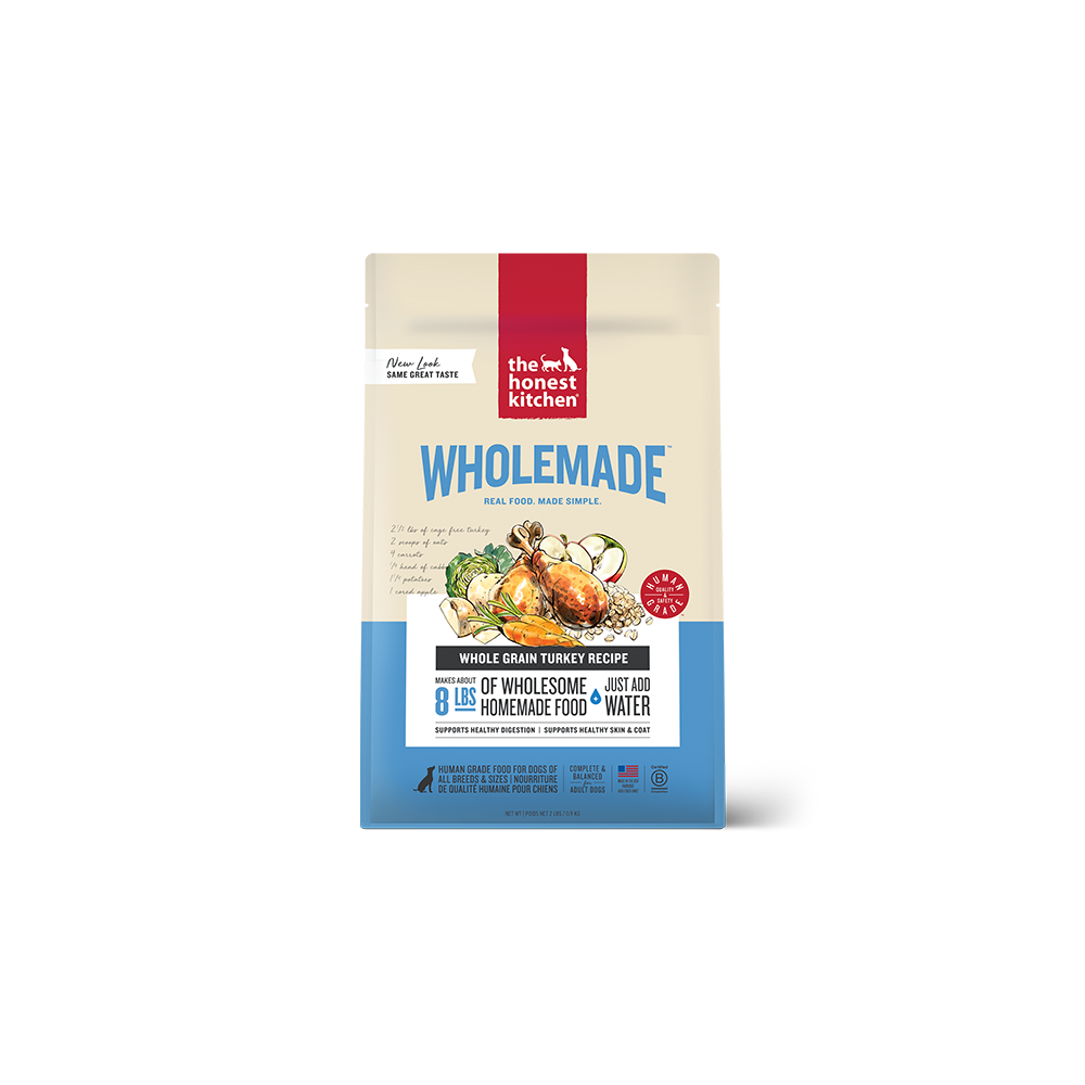 The Honest Kitchen - Dog - Wholemade Dehydrated Whole Grain Turkey