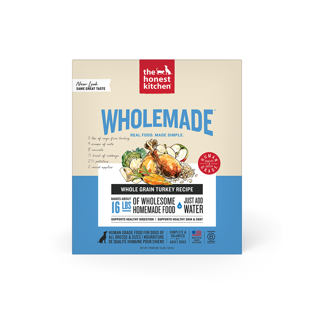 The Honest Kitchen - Dog - Wholemade Dehydrated Whole Grain Turkey