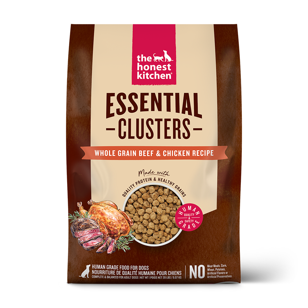 The Honest Kitchen - Dog - Essential Clusters Whole Grain Beef & Chicken