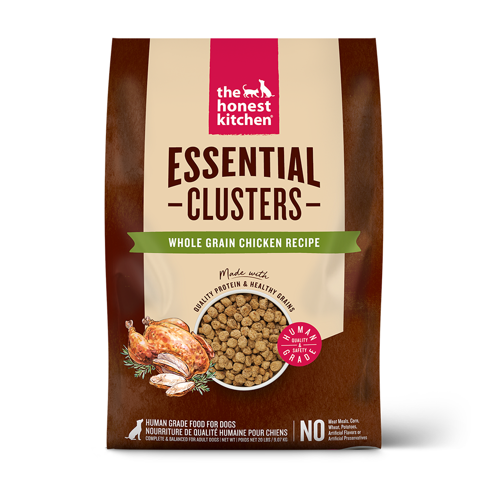 The Honest Kitchen - Dog - Essential Clusters Whole Grain Chicken