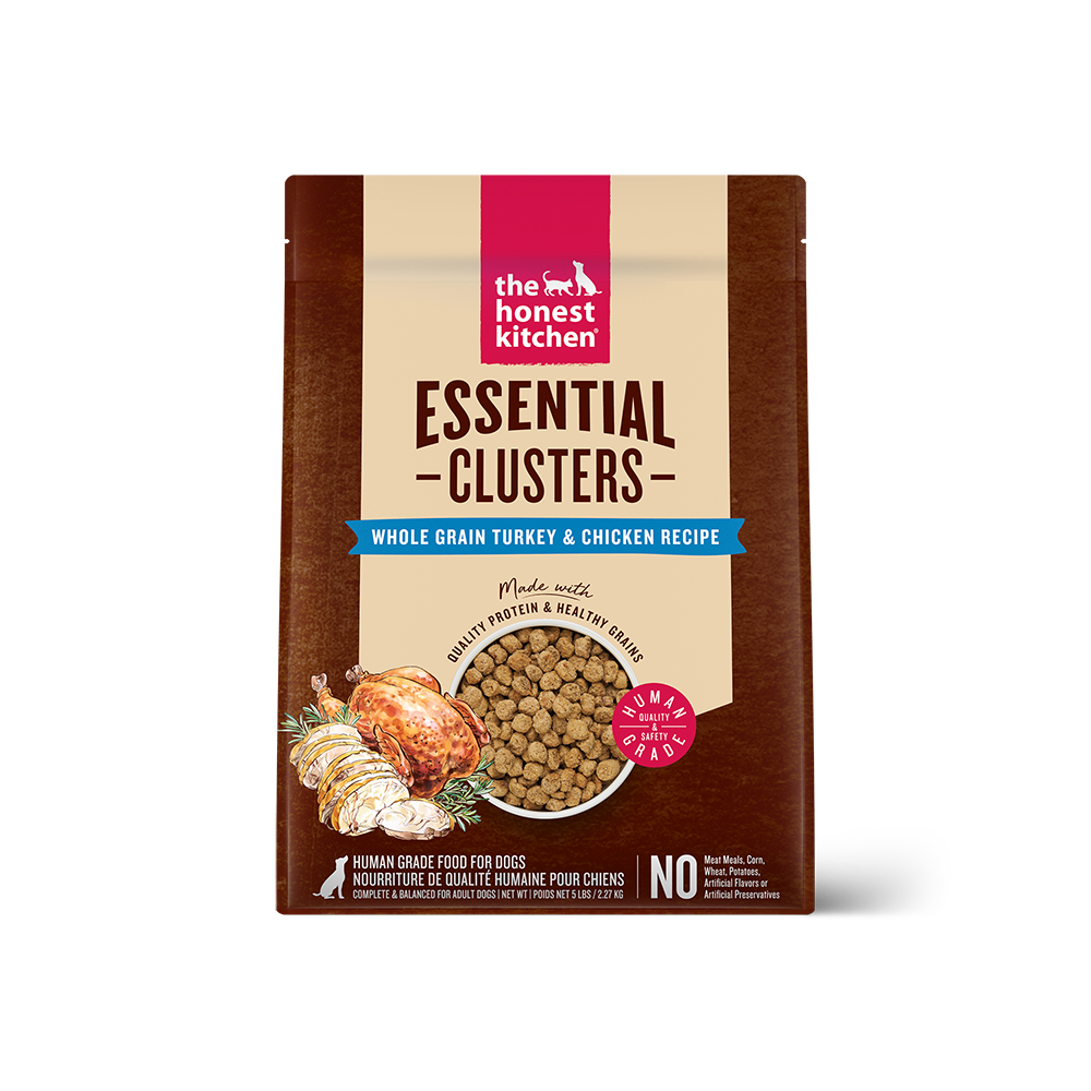 The Honest Kitchen - Dog - Essential Clusters Whole Grain Turkey & Chicken