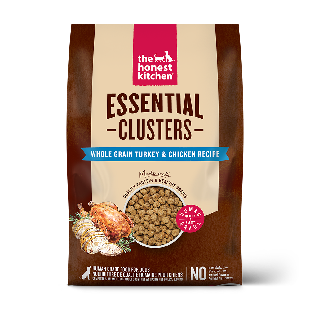 The Honest Kitchen - Dog - Essential Clusters Whole Grain Turkey & Chicken