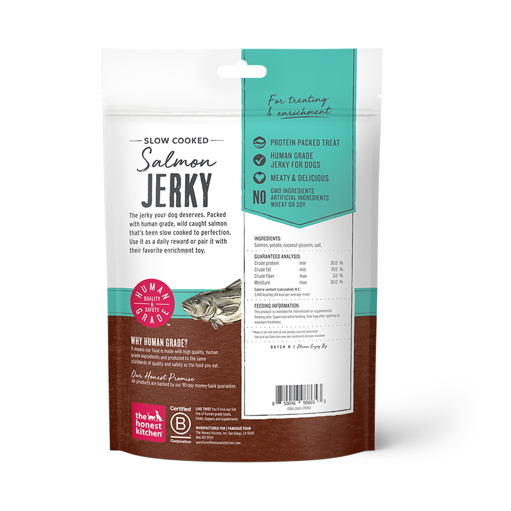 The Honest Kitchen - Dog - Slow Cooked Salmon Jerky