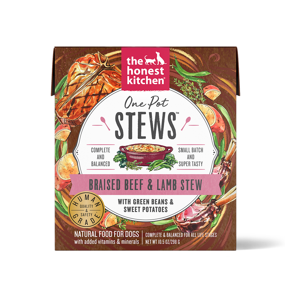 The Honest Kitchen - Dog - One Pot Stews Beef & Lamb with Sweet Potato