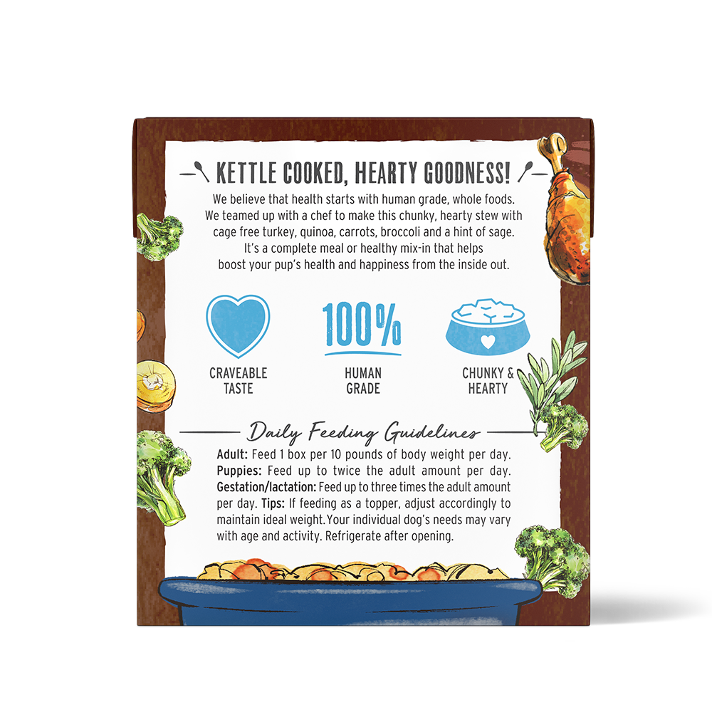 The Honest Kitchen - Dog - One Pot Stews Turkey with Veggie