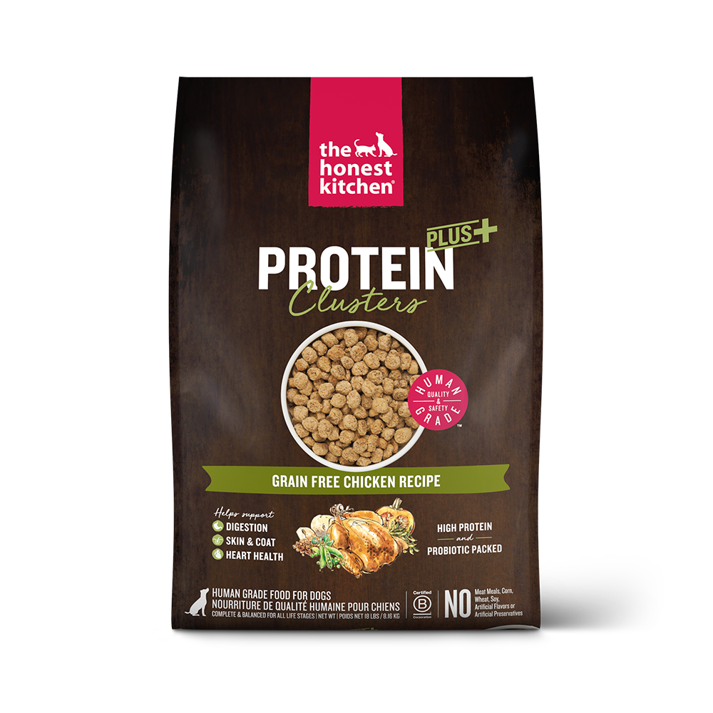 The Honest Kitchen - Dog - Protein Plus+ Clusters Grain Free Chicken