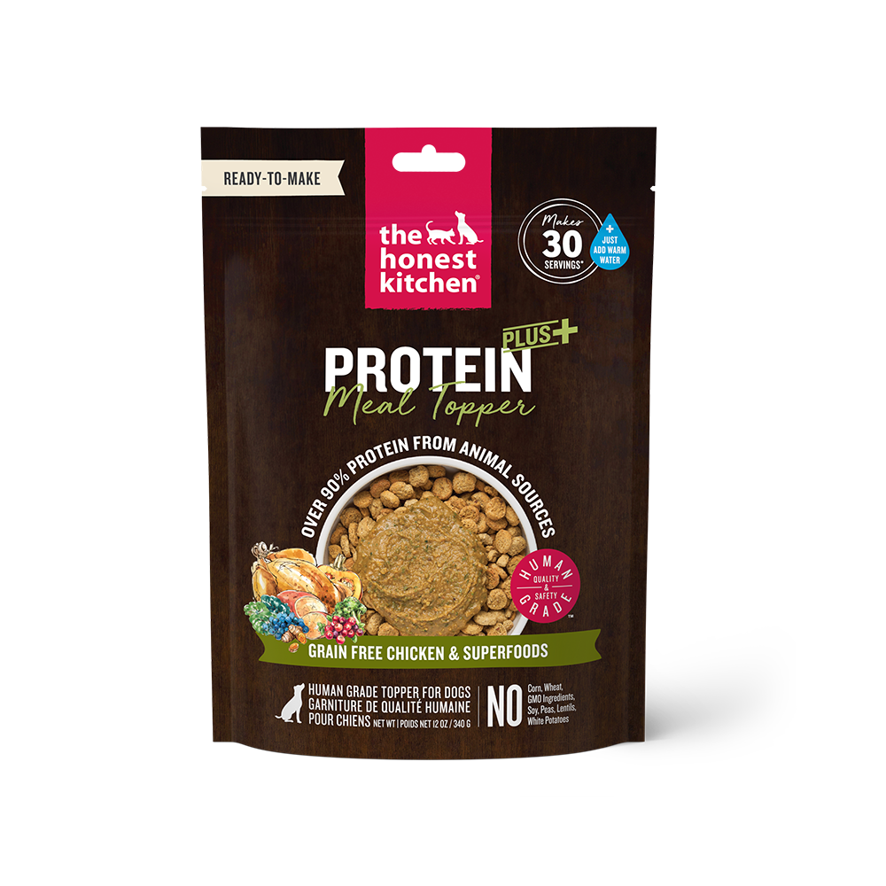The Honest Kitchen - Dog - Protein Plus+ Meal Topper Grain Free Chicken & Superfoods