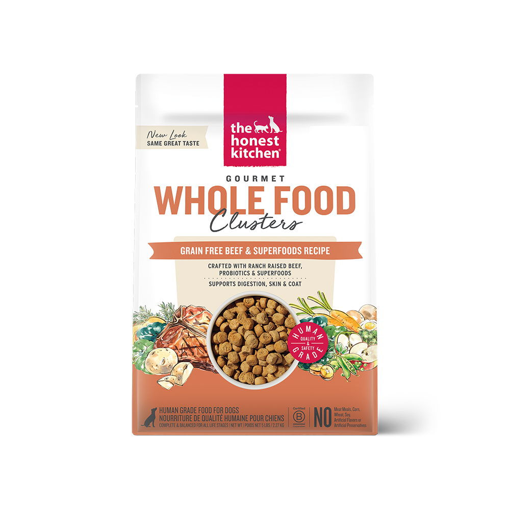 The Honest Kitchen - Dog - Whole Food Clusters Grain Free Beef