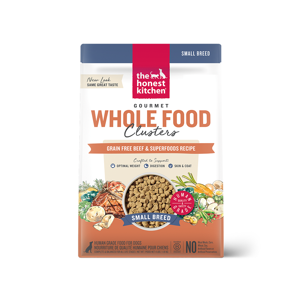 The Honest Kitchen - Dog - Whole Food Clusters Grain Free Small Breed Beef