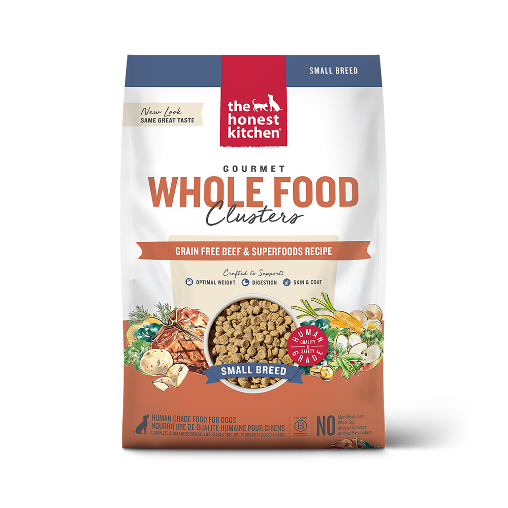 The Honest Kitchen - Dog - Whole Food Clusters Grain Free Small Breed Beef