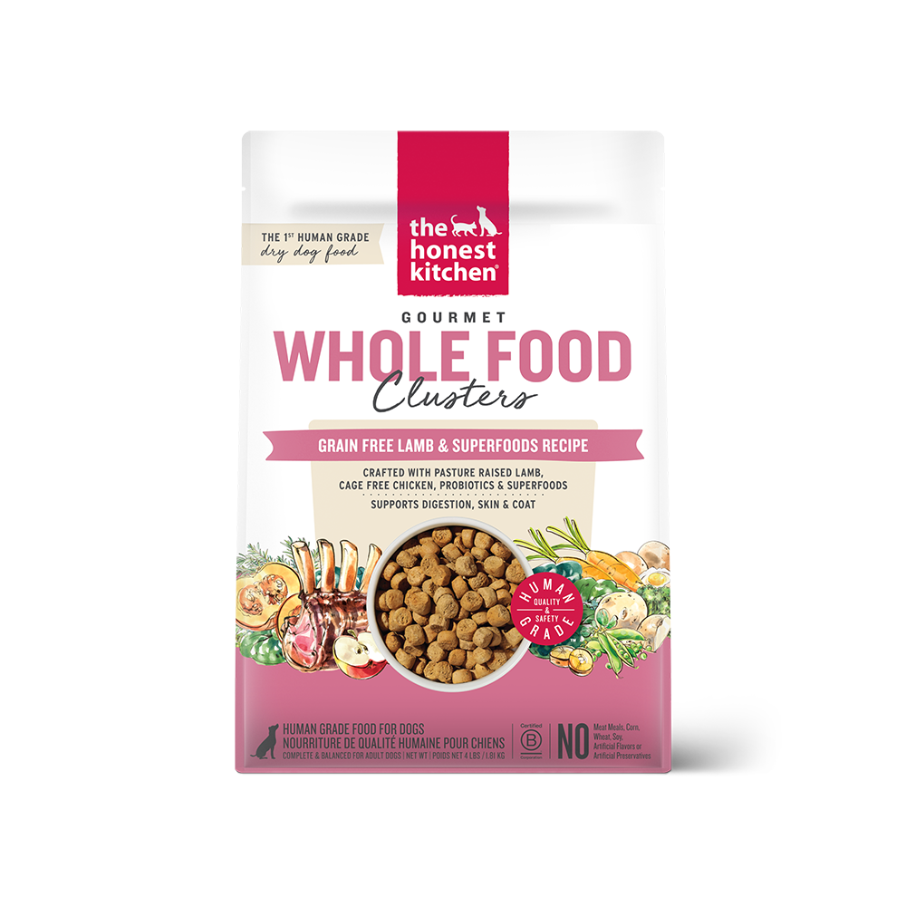 The Honest Kitchen - Dog - Whole Food Clusters Grain Free Lamb & Superfoods