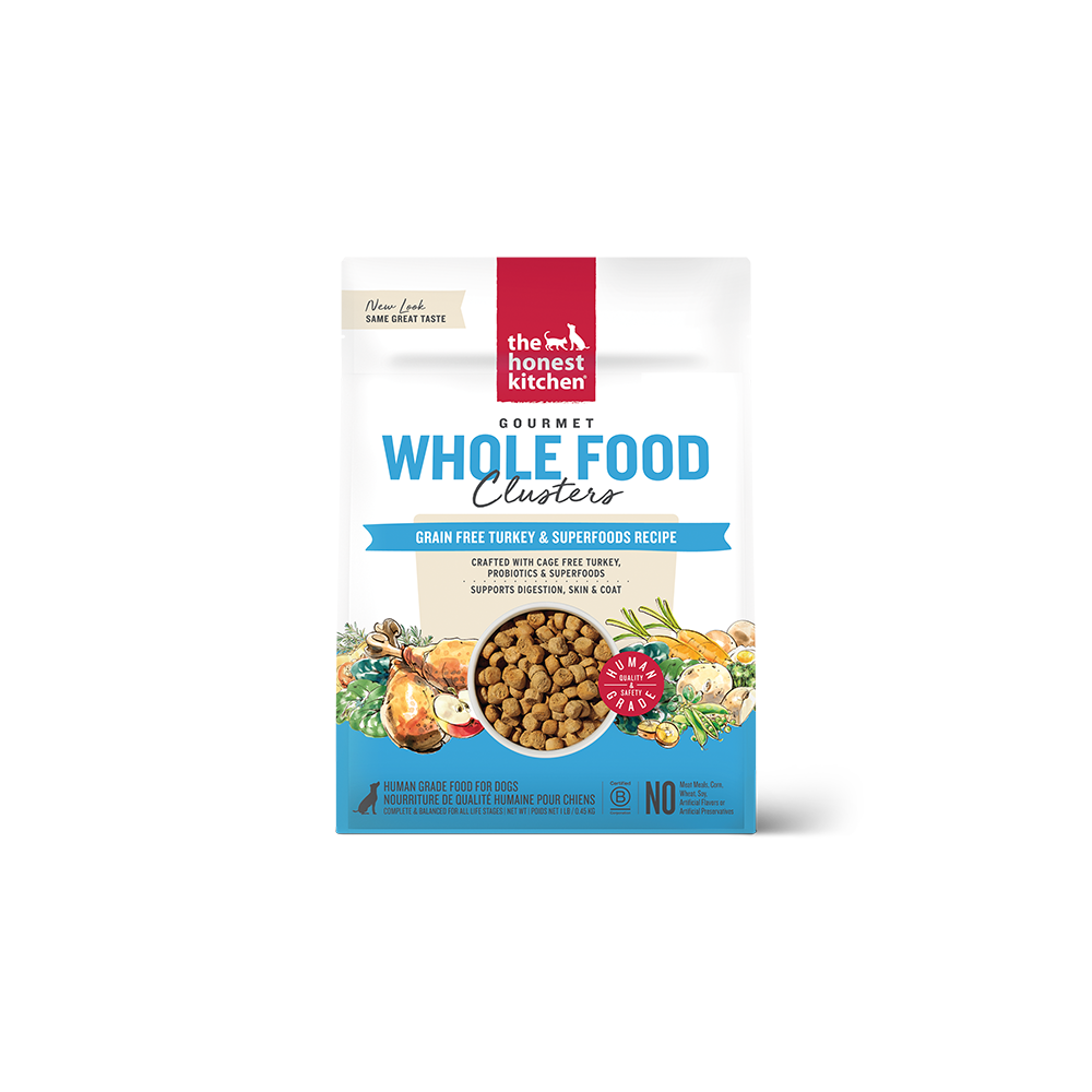 The Honest Kitchen - Dog - Whole Food Clusters Grain Free Turkey