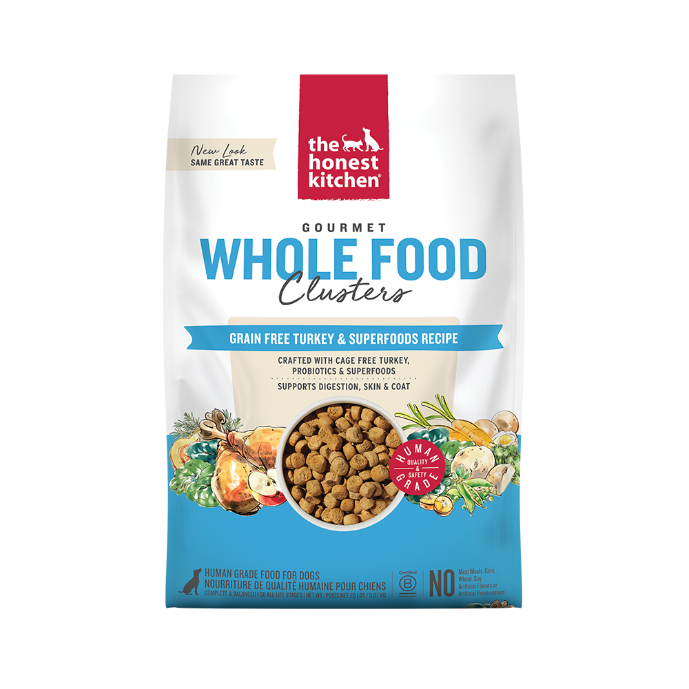 The Honest Kitchen - Dog - Whole Food Clusters Grain Free Turkey
