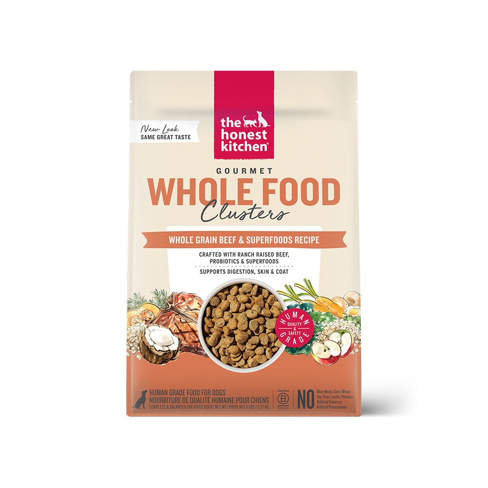 The Honest Kitchen - Dog - Whole Food Clusters Whole Grain Beef