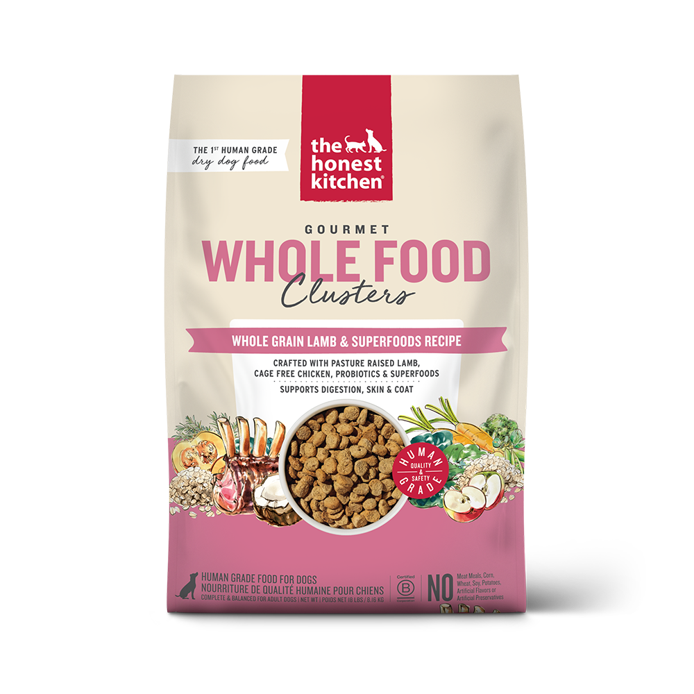 The Honest Kitchen - Dog - Whole Food Clusters Whole Grain Lamb & Superfoods