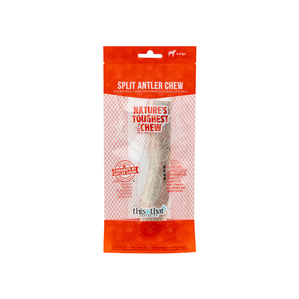 This & That Canine Co. - Dog - Split Antler Chew