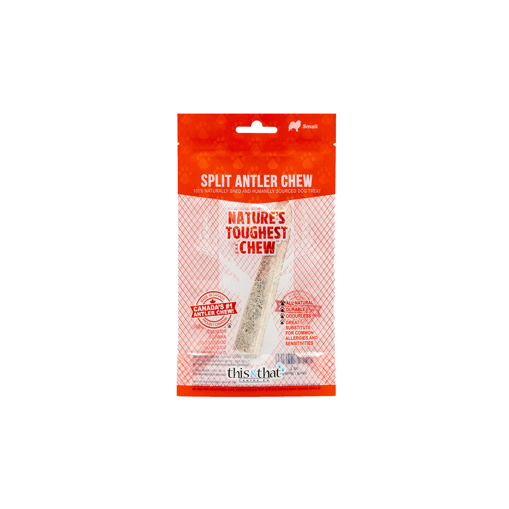 This & That Canine Co. - Dog - Split Antler Chew