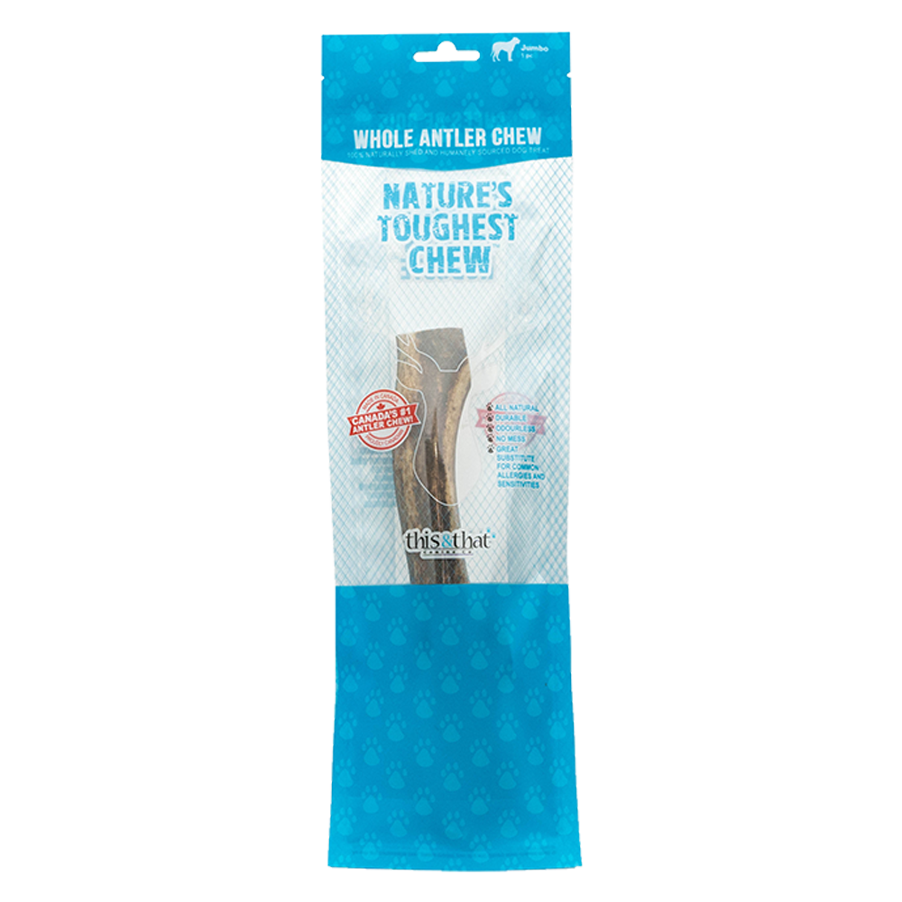 This & That Canine Co. - Dog - Whole Antler Chew