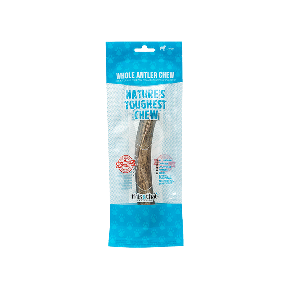 This & That Canine Co. - Dog - Whole Antler Chew