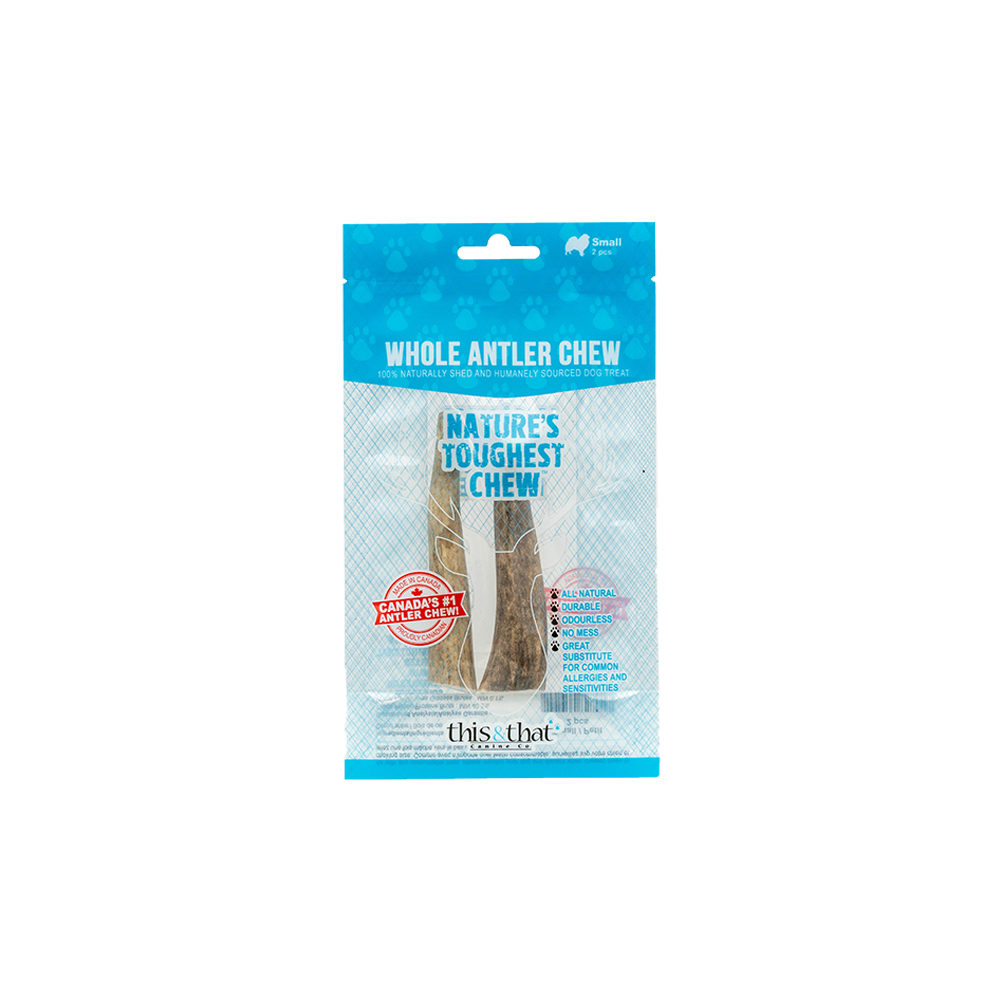 This & That Canine Co. - Dog - Whole Antler Chew