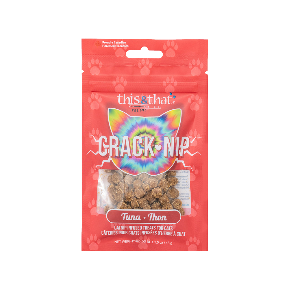 This & That Canine Co. - Cat - Snack Station Treats Crack-Nip Tuna