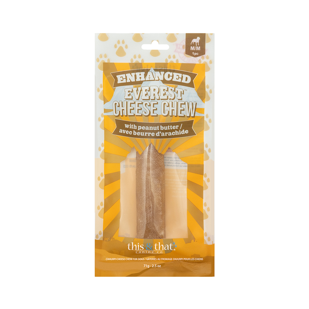 This & That Canine Co. - Dog - Enhanced Everest Chew Peanut Butter