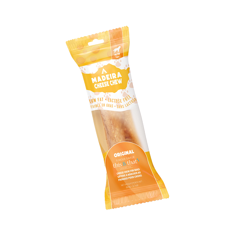 This & That Canine Co. - Dog - Madeira Cheese Chew Original Single