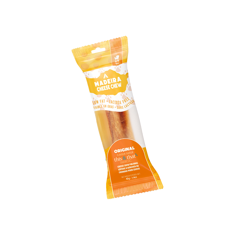 This & That Canine Co. - Dog - Madeira Cheese Chew Original Single