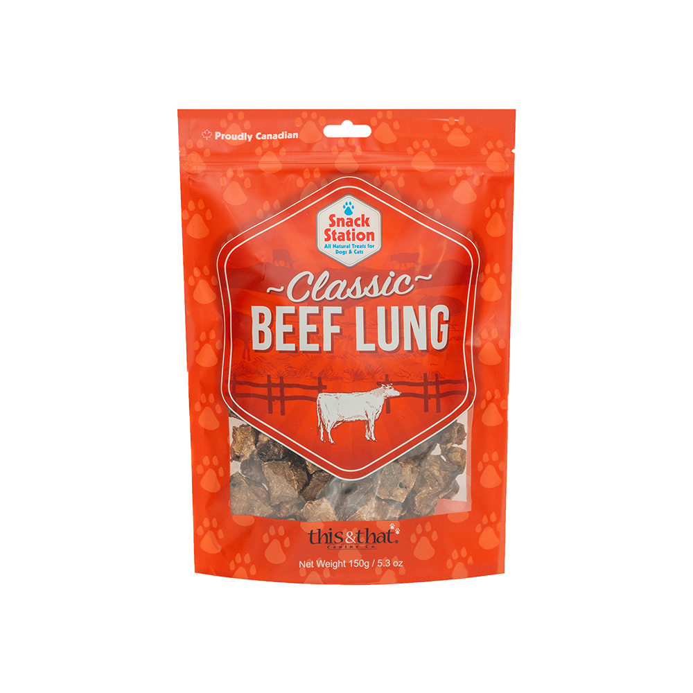 This & That Canine Co. - Dog - Snack Station Beef Lung