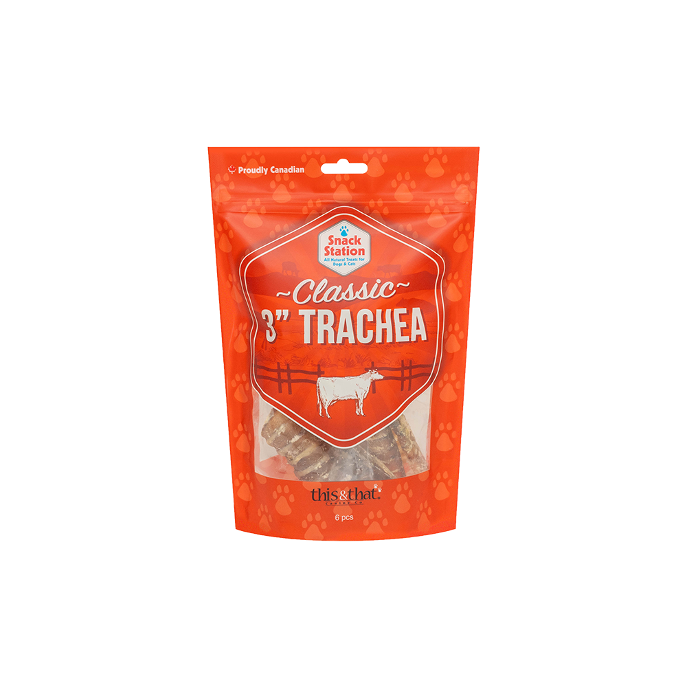 This & That Canine Co. - Dog - Snack Station Beef Trachea