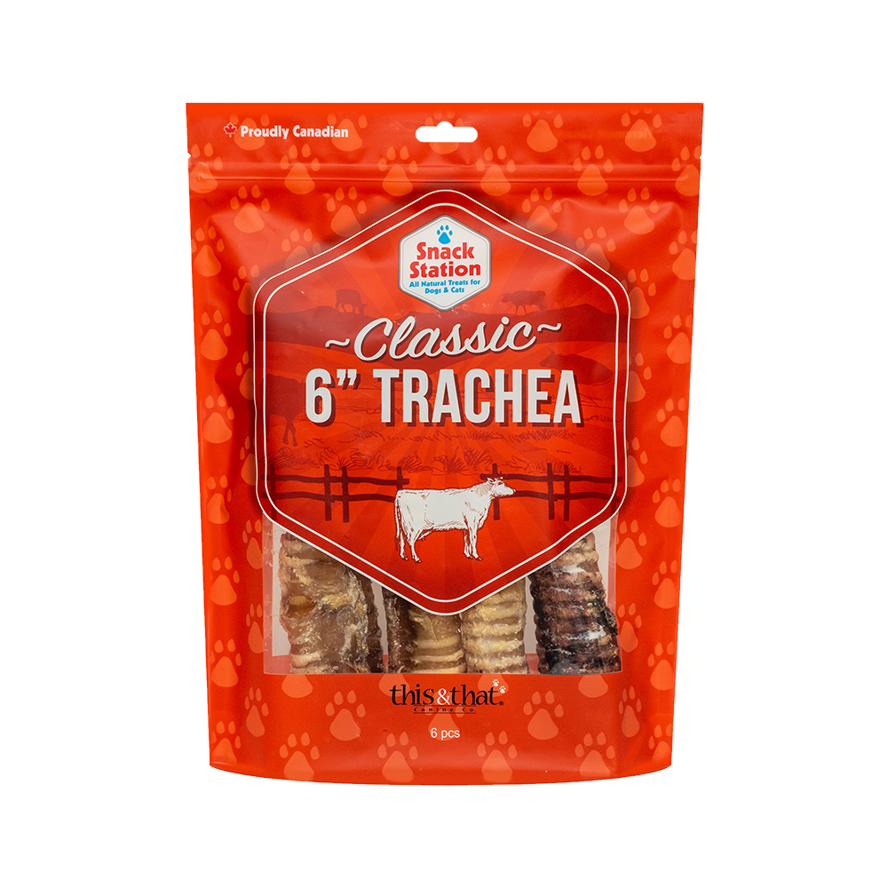 This & That Canine Co. - Dog - Snack Station Beef Trachea