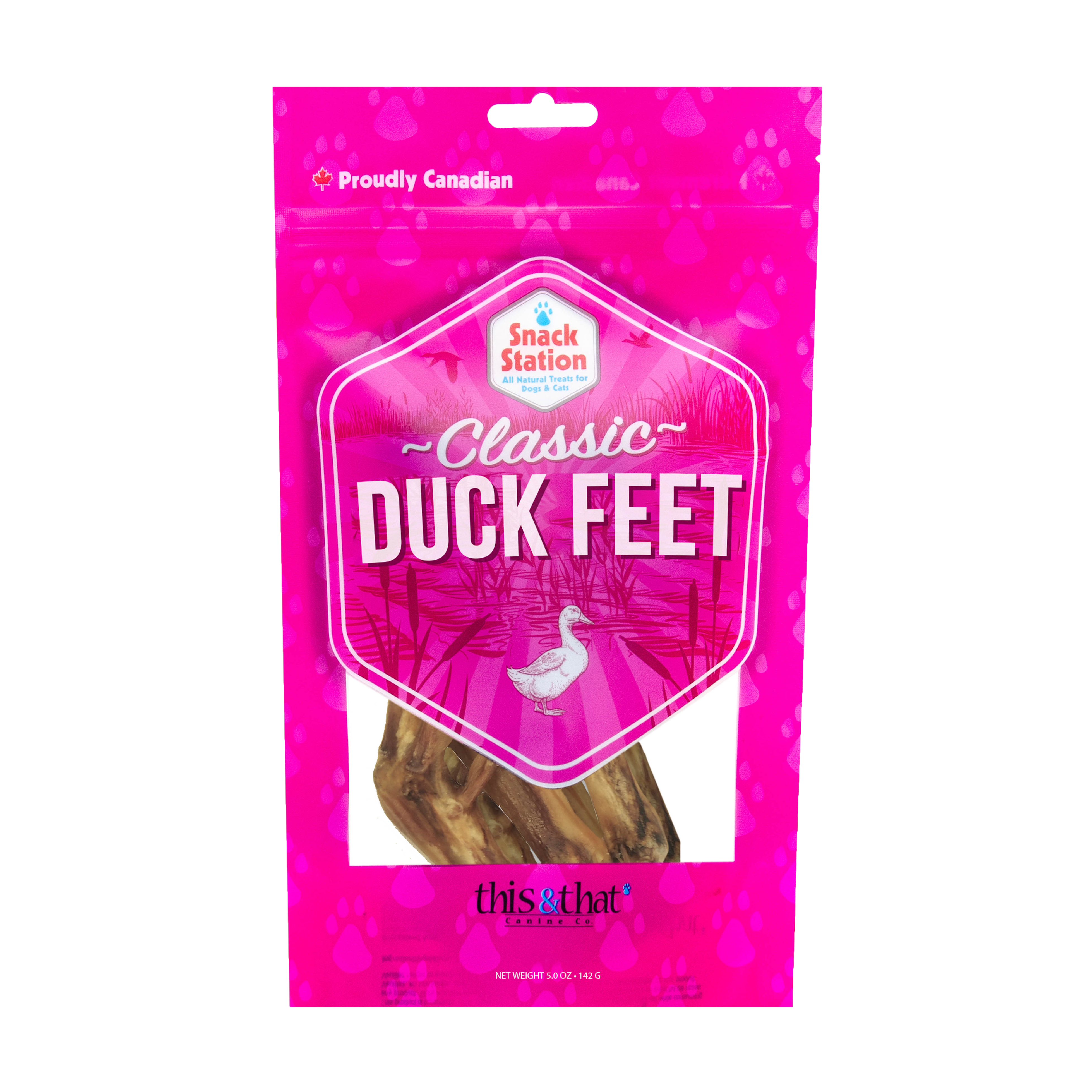This & That Canine Co. - Dog - Snack Station Duck Feet