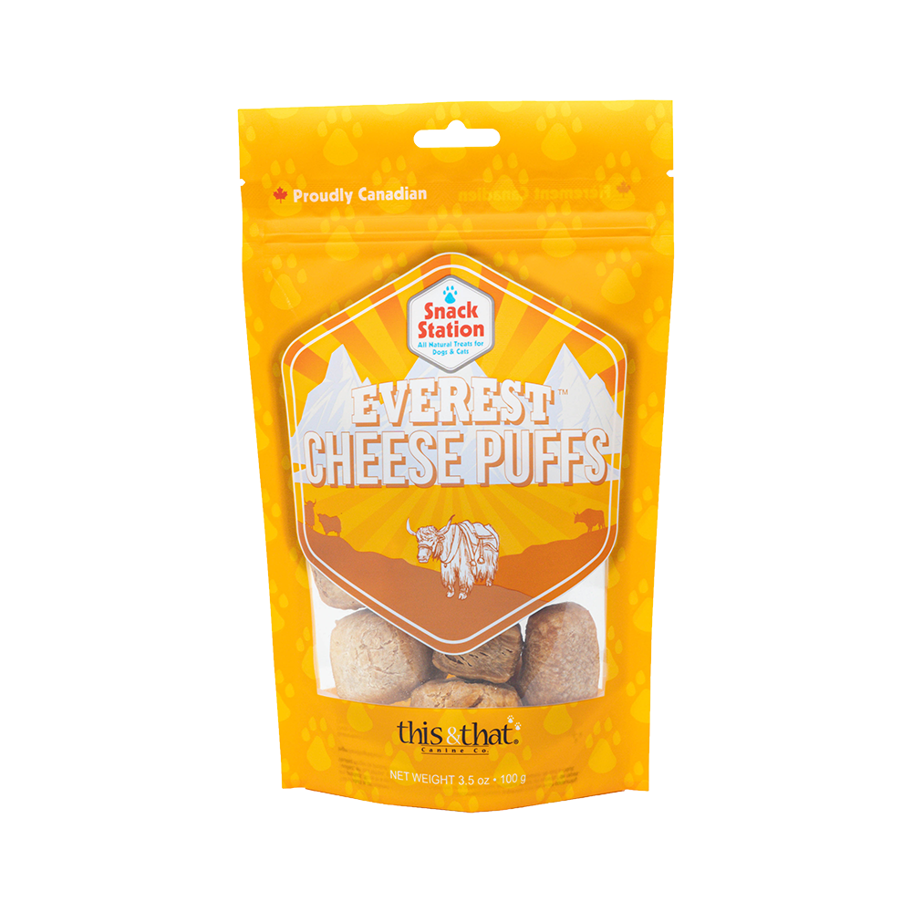 This & That Canine Co. - Dog - Snack Station Everest Cheese Puffs