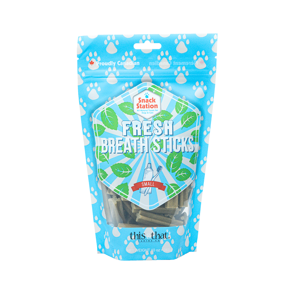 This & That Canine Co. - Dog - Snack Station Fresh Breath Sticks S