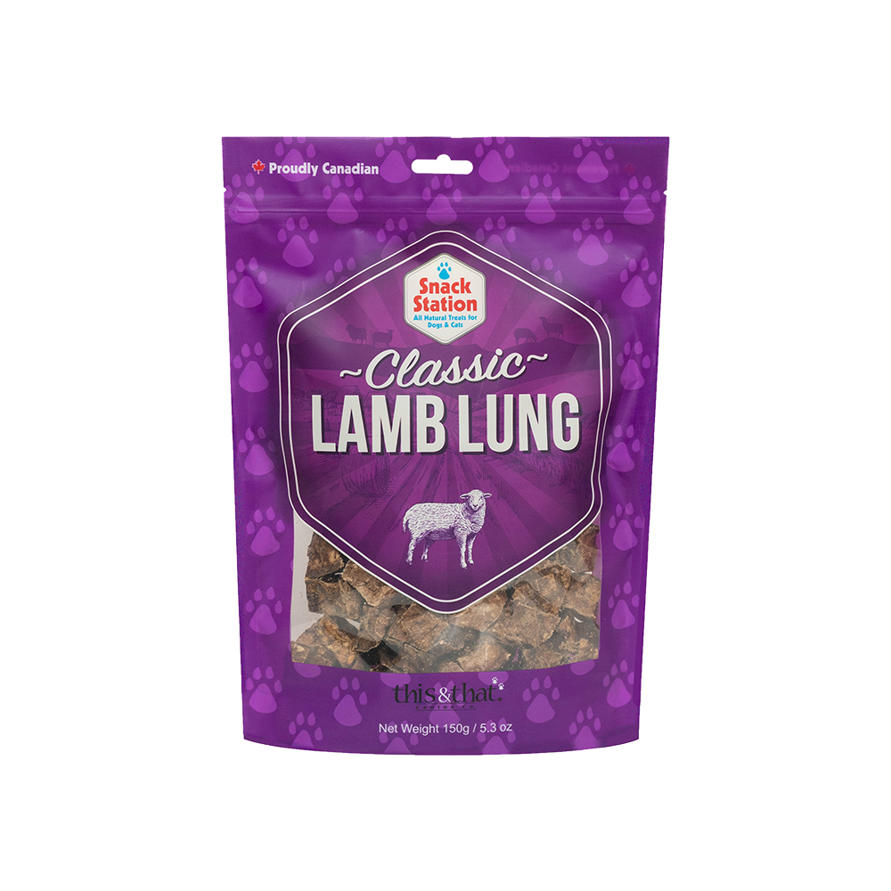 This & That Canine Co. - Dog - Snack Station Lamb Lung