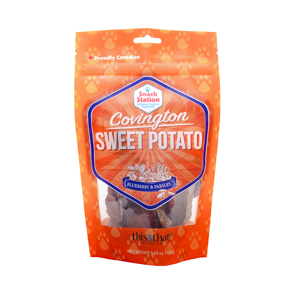 This & That Canine Co. - Dog - Snack Station Sweet Potato Blueberry & Parsley