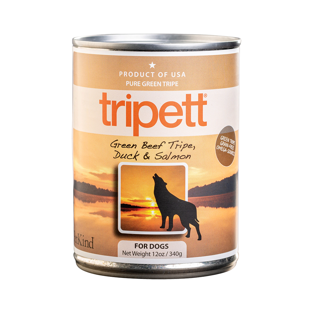 Tripett - Dog - Green Beef Tripe Duck & Salmon