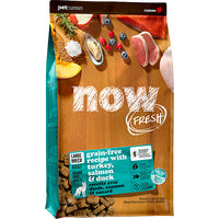 Now Fresh - Dog - Grain Free Large Breed Adult Turkey, Salmon & Duck Recipe