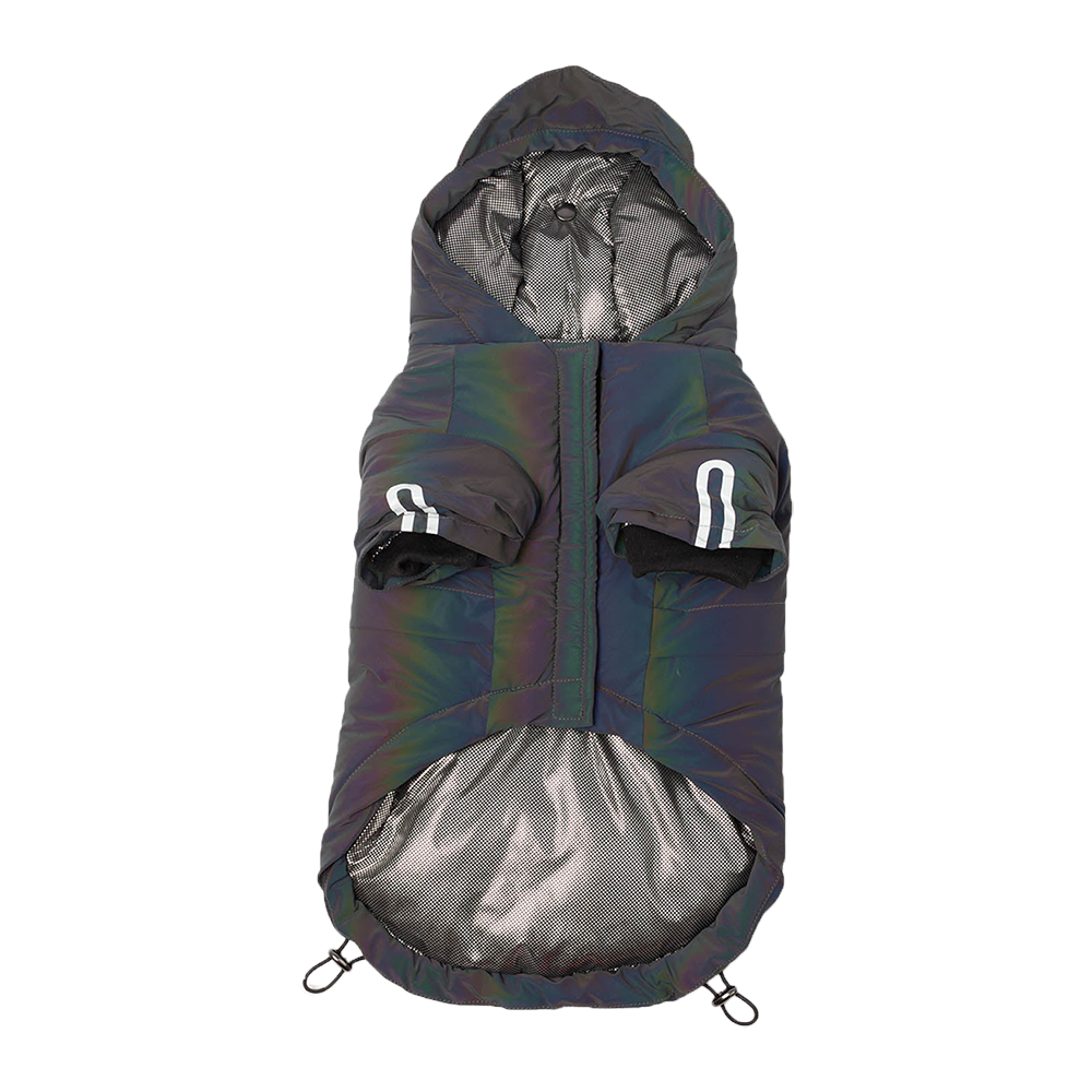Silver Paw - Dog - Yves Padded Winter Jacket Grey