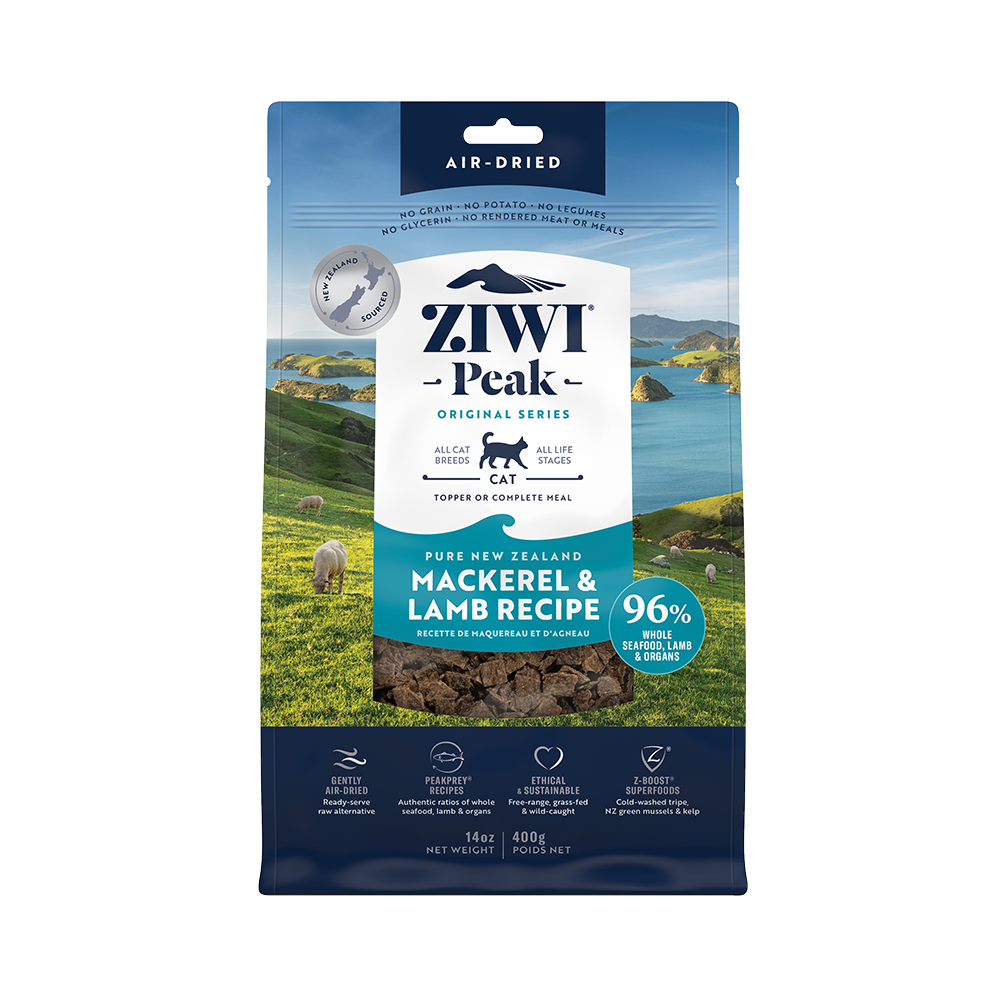 Ziwi Peak - Cat - Air Dried Mackerel & Lamb Recipe