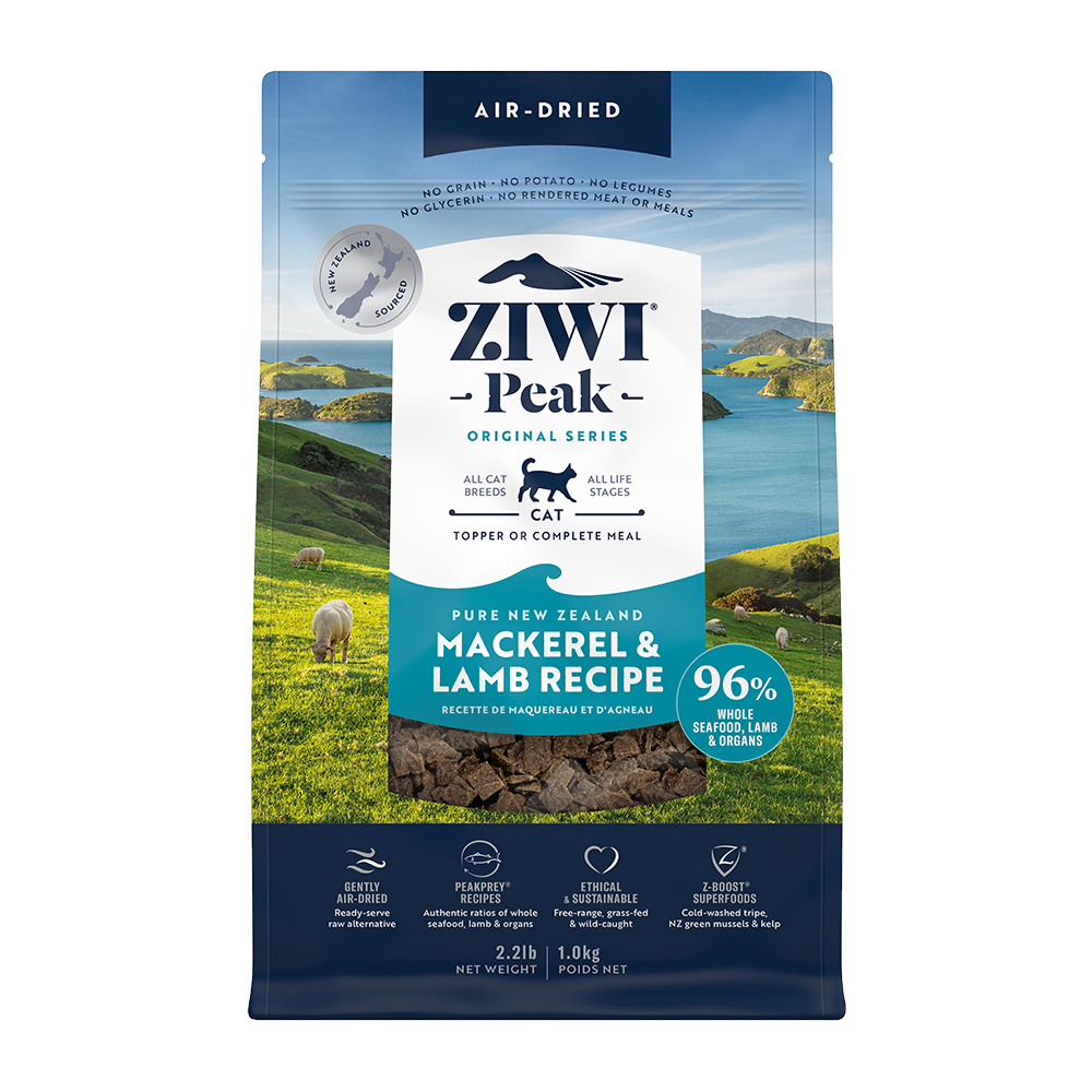Ziwi Peak - Cat - Air Dried Mackerel & Lamb Recipe