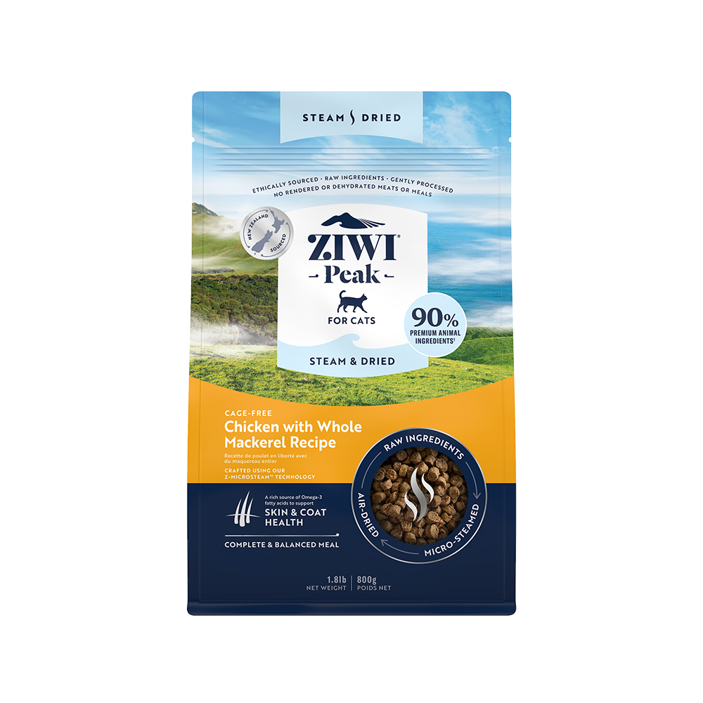 Ziwi Peak - Cat - Steam & Dried Chicken & Mackerel