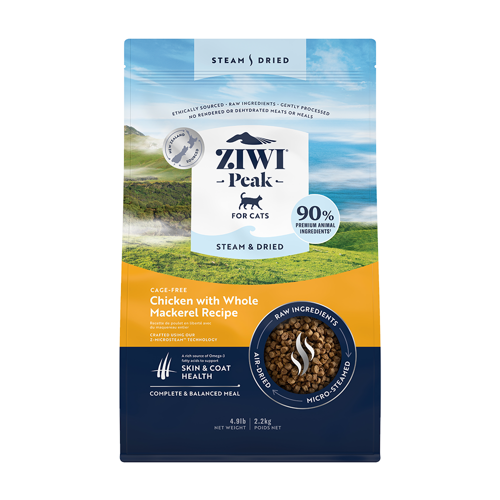 Ziwi Peak - Cat - Steam & Dried Chicken & Mackerel