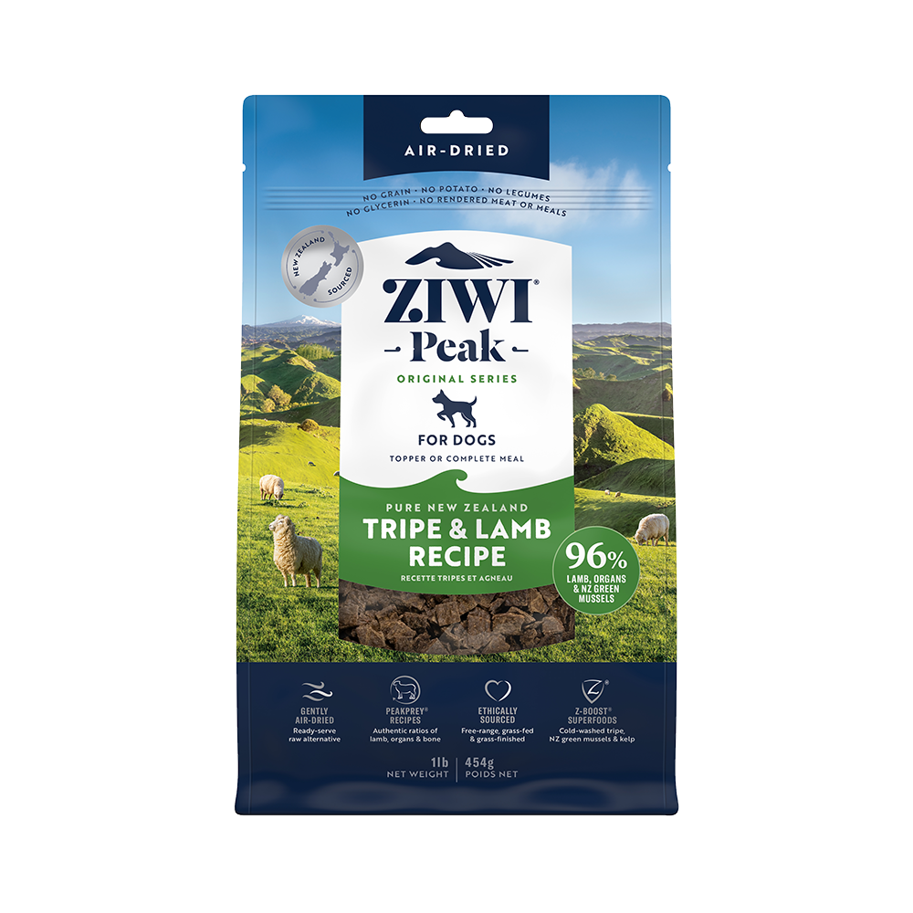 Ziwi Peak - Dog - Air Dried Tripe & Lamb