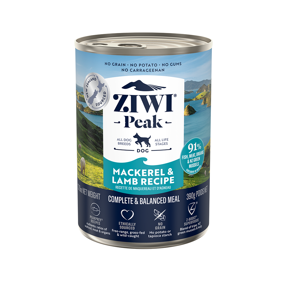Ziwi Peak - Dog - Canned Mackerel & Lamb Recipe
