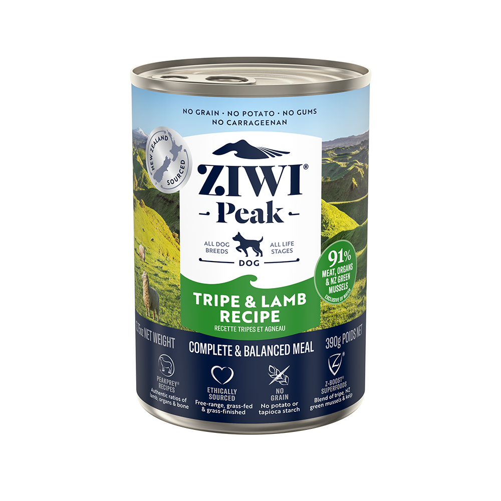 Ziwi Peak - Dog - Canned Tripe & Lamb Recipe