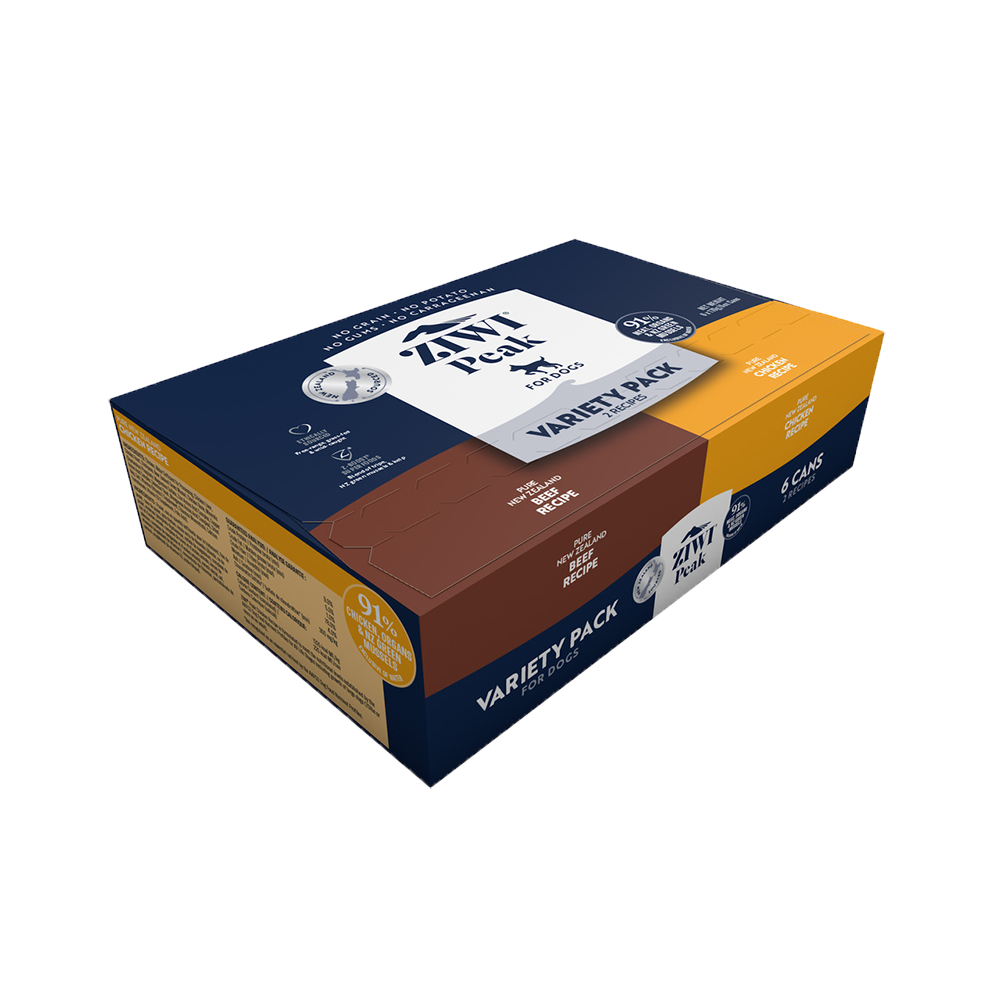 Ziwi Peak - Dog - Variety Pack 6x170g Beef & Chicken