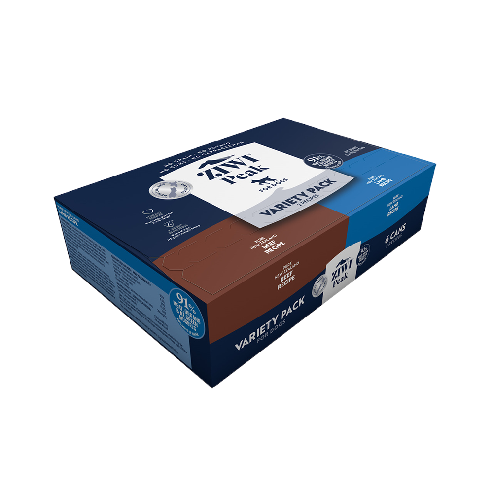 Ziwi Peak - Dog - Variety Pack 6x170g Beef & Lamb