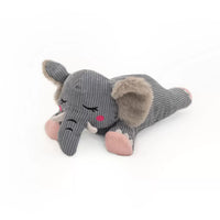 ZippyPaws - Dog - Snooziez W/ Shhhqueaker Elephant